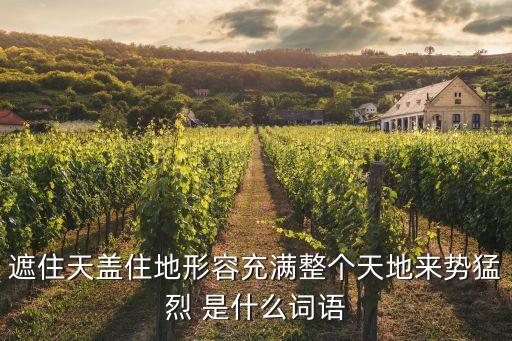 鋪天蓋地的意思是什么，鋪天蓋地的鋪是什么意思