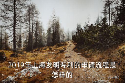 上海市技術發明，2019年上海發明專利的申請流程是怎樣的