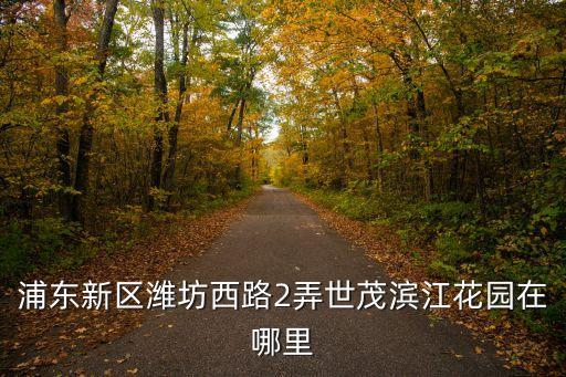 上海市濱江世茂，到世茂濱江從地鐵那個(gè)站下車(chē)