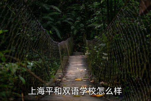 上海市平和國際學校怎么樣，上海平和雙語學校怎么樣