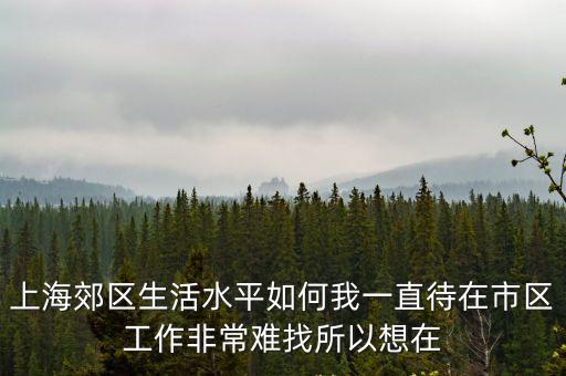 住在上海市郊，有誰知道上海郊區(qū)哪里租房比較便宜大概多少