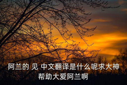 廣州恒大外援阿蘭說中文，廣州恒大阿蘭是中國人嗎