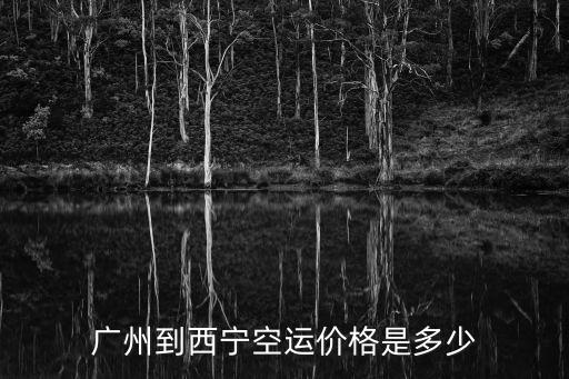 廣州到西寧油漆運輸價格，廣州到西寧空運價格是多少