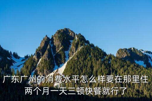 廣州外賣騎手怎么預約打疫苗，廣東廣州的消費水平怎么樣要在那里住兩個月一天三頓快餐就行了