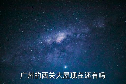 廣州市老舊院落，廣州西關大屋