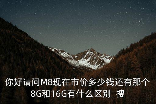 m8傳祺2021廣州價位，你好請問M8現在市價多少錢還有那個8G和16G有什么區別  搜