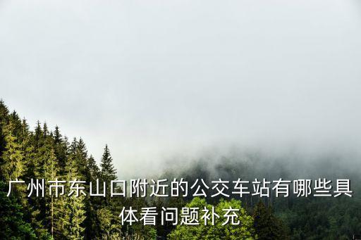 廣州東山公交站，廣州東山總站有幾路公交車到