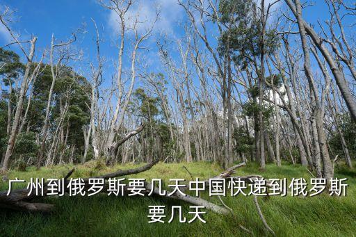 廣州到俄羅斯要幾天中國快遞到俄羅斯要幾天