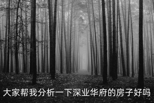 廣州深業華府怎么樣，深業華府的戶型怎么樣