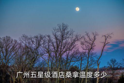 廣州五星級酒店桑拿溫度多少
