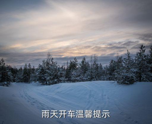 廣州雨夜行車安全，雨天安全行車的注意事項(xiàng)是什么