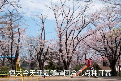 恒大今天亞冠第二回合幾點種開賽