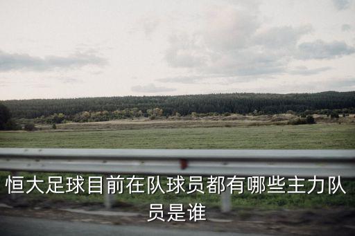 恒大足球目前在隊(duì)球員都有哪些主力隊(duì)員是誰(shuí)