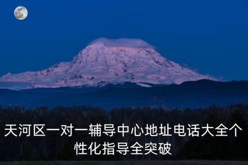 天河區(qū)一對(duì)一輔導(dǎo)中心地址電話大全個(gè)性化指導(dǎo)全突破