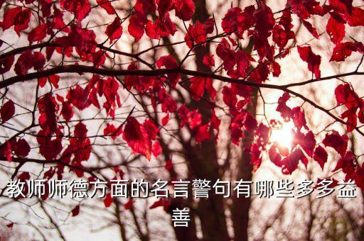 師德格言，請(qǐng)各位大師幫忙自創(chuàng)一句師德格言