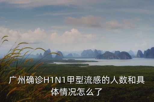 今日廣州新增確診公布，甲型h1n1流感 廣州發生了幾起