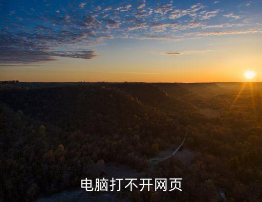 電腦打不開網(wǎng)頁