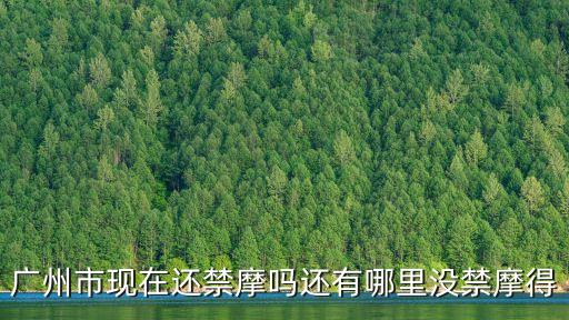 廣州市現(xiàn)在還禁摩嗎還有哪里沒禁摩得