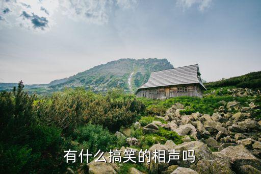 有什么搞笑的相聲嗎