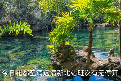 今日花都至清遠清新北站班次有無停開
