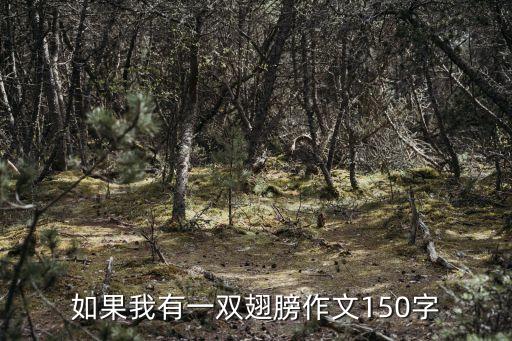 如果我有一雙翅膀，如果我有一雙翅膀作文150字