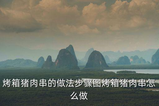 烤箱豬肉串的做法步驟圖烤箱豬肉串怎么做