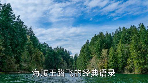 路飛的經(jīng)典臺詞，海賊王中路飛說的最經(jīng)典的話