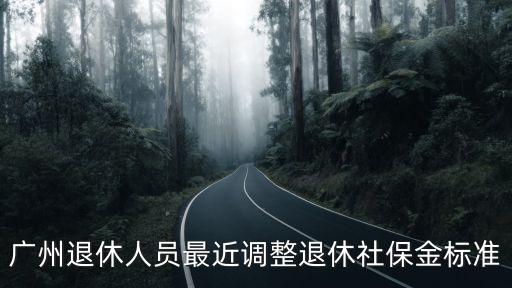 廣州退休人員最近調(diào)整退休社保金標(biāo)準(zhǔn)