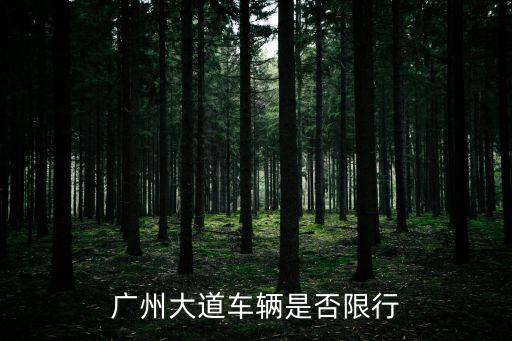 廣州大道南限號嗎，2020年3月4號去廣州南外地車能進嗎車牌尾號單數