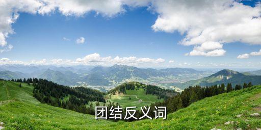 團結反義詞，團結反義詞