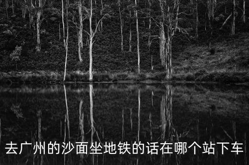 沙面搭廣州哪個(gè)站，從羅湖火車站到沙面