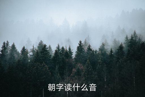 朝字廣州話怎么讀音，朝字讀什么音