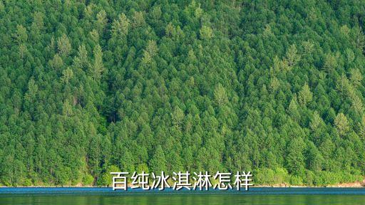 百純冰淇淋怎樣