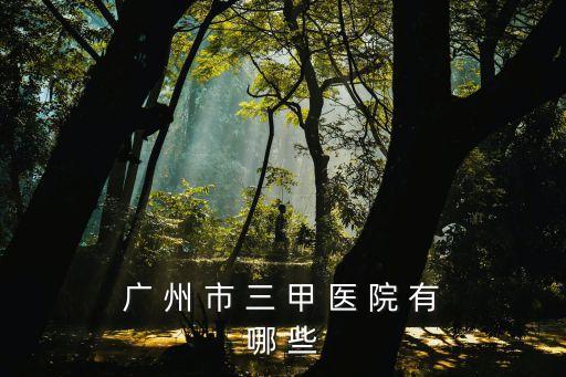 廣州三甲醫(yī)院名單一覽表2021，廣州三甲醫(yī)院有哪些