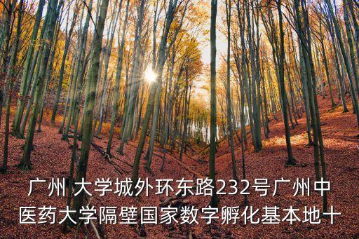 廣州玉鳴軒藝博城，廣州 大學(xué)城外環(huán)東路232號廣州中醫(yī)藥大學(xué)隔壁國家數(shù)字孵化基本地十