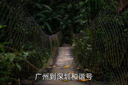 廣州去深圳高鐵要隔離嗎，廣州到深圳和諧號