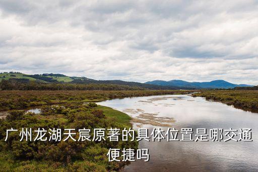 廣州龍湖天宸原著的具體位置是哪交通便捷嗎