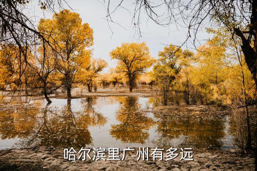 哈爾濱離廣州直線距離多遠，哈爾濱里廣州有多遠