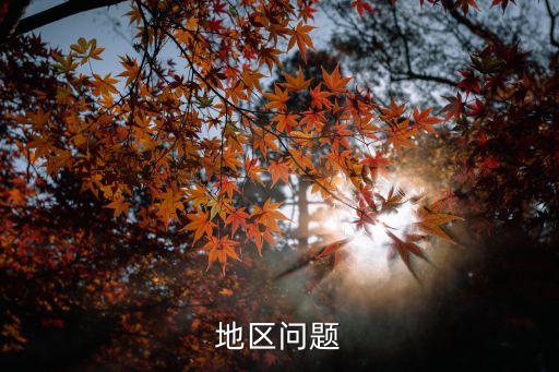 地區(qū)問題