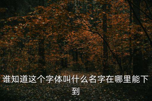 毛體字庫，哪有毛體的字庫啊 急用