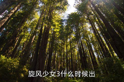 旋風(fēng)少女3，旋風(fēng)少女第三季開拍了嗎