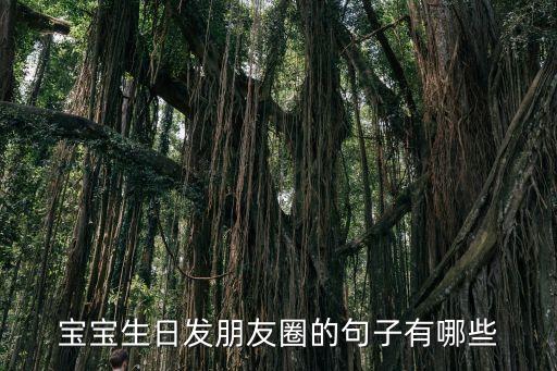 寶寶生日發朋友圈的句子有哪些