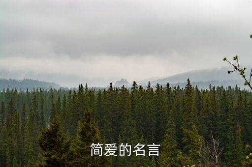 簡愛的名言