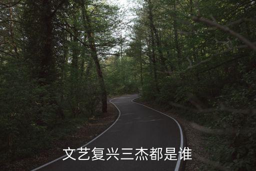 文藝復興三杰，文藝復興三杰是哪三位