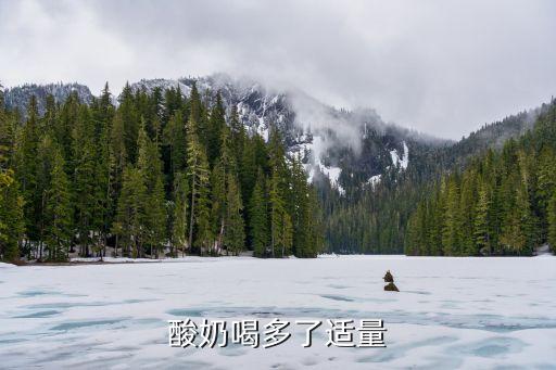 酸奶喝多了，酸奶喝多了適量