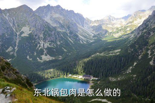 東北菜鍋包肉，東北鍋包肉的具體做法