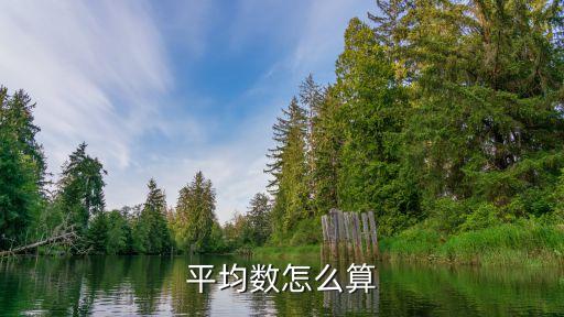 平均數怎么算