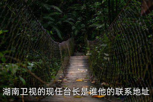 湖南衛(wèi)視的現(xiàn)任臺(tái)長(zhǎng)是誰(shuí)他的聯(lián)系地址