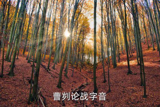 曹劌論戰注音，關于曹劌論戰的注音