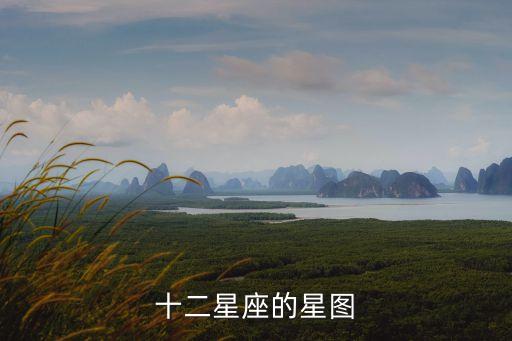 十二星座的星圖